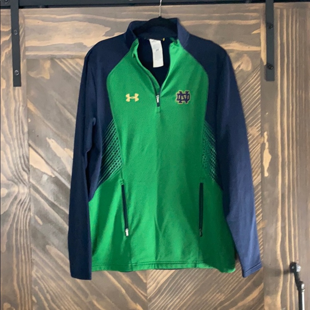 Notre Dame cold gear zip